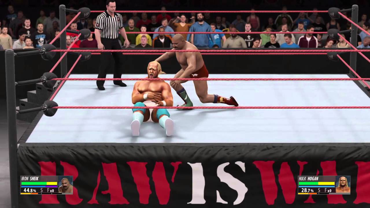 WWE 2K16 Iron Sheik makes Hogan humble YouTube