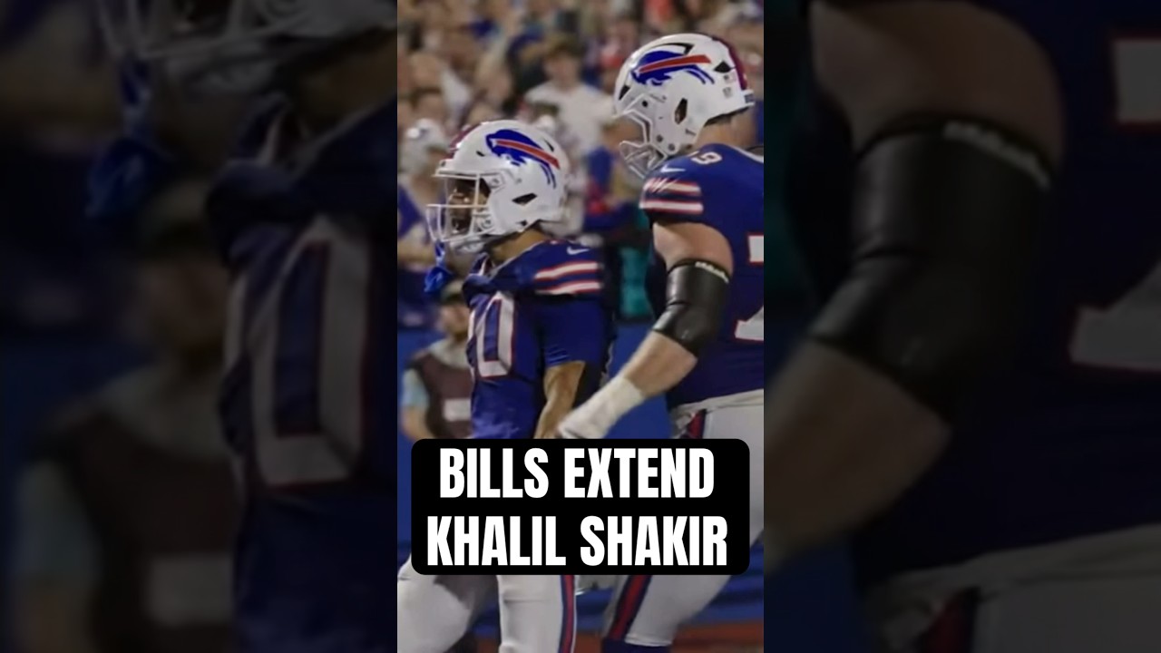 Buffalo Bills extend Khalil Shakir with new contract 
