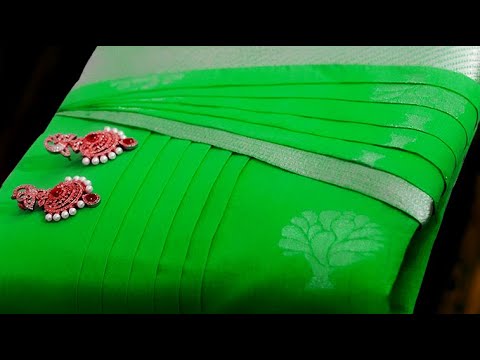 Saree Pre-pleating & Folding & Ironing Tutorial - Part 1