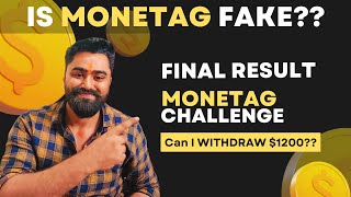 Can I withdraw $1200 from MONETAG?? ||Final video Monetag Earning challenge || Monetag vs Adsterra