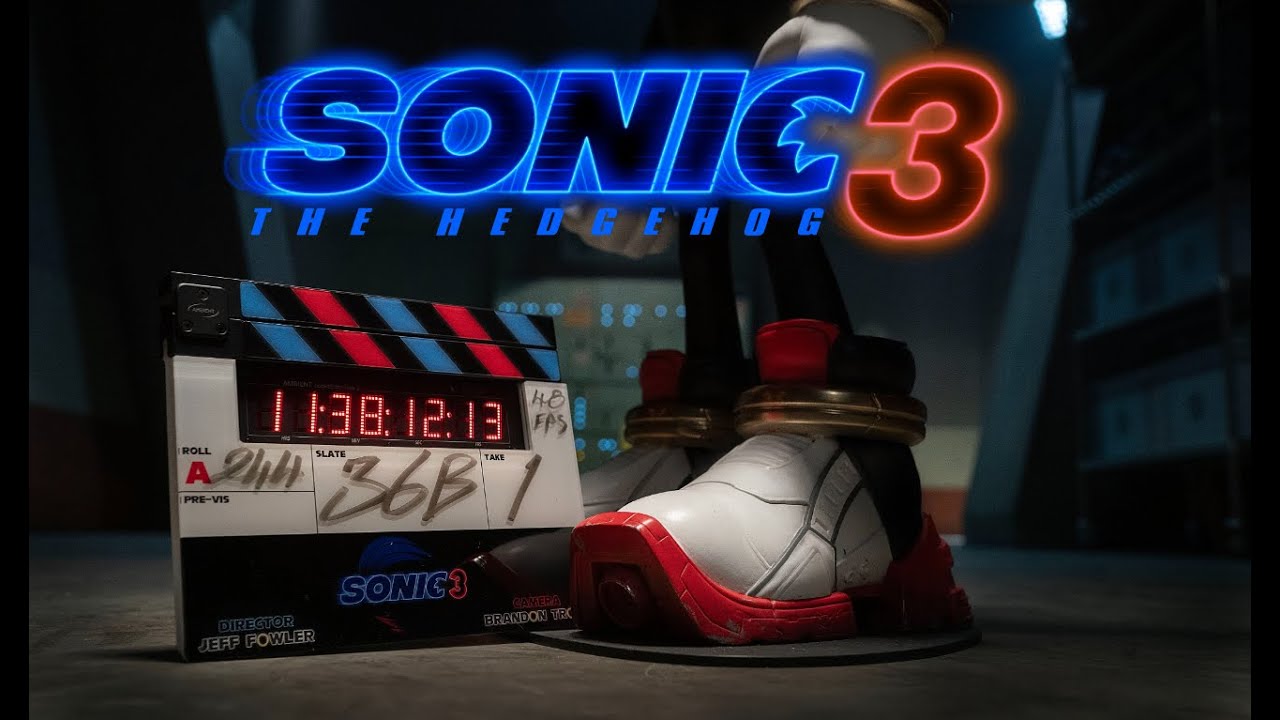 SAIU A DATA DAS GRAVAÇÕES DE SONIC 3 O FILME #sonic3ofilme #sonic3ofil