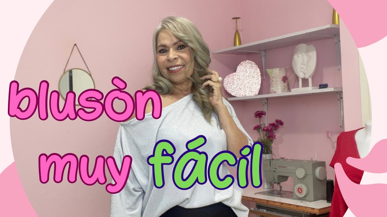 Hermoso  blusón para dama en 15 minutos modisteria #costuras #hazlotúmismo #diseñadores#costuras