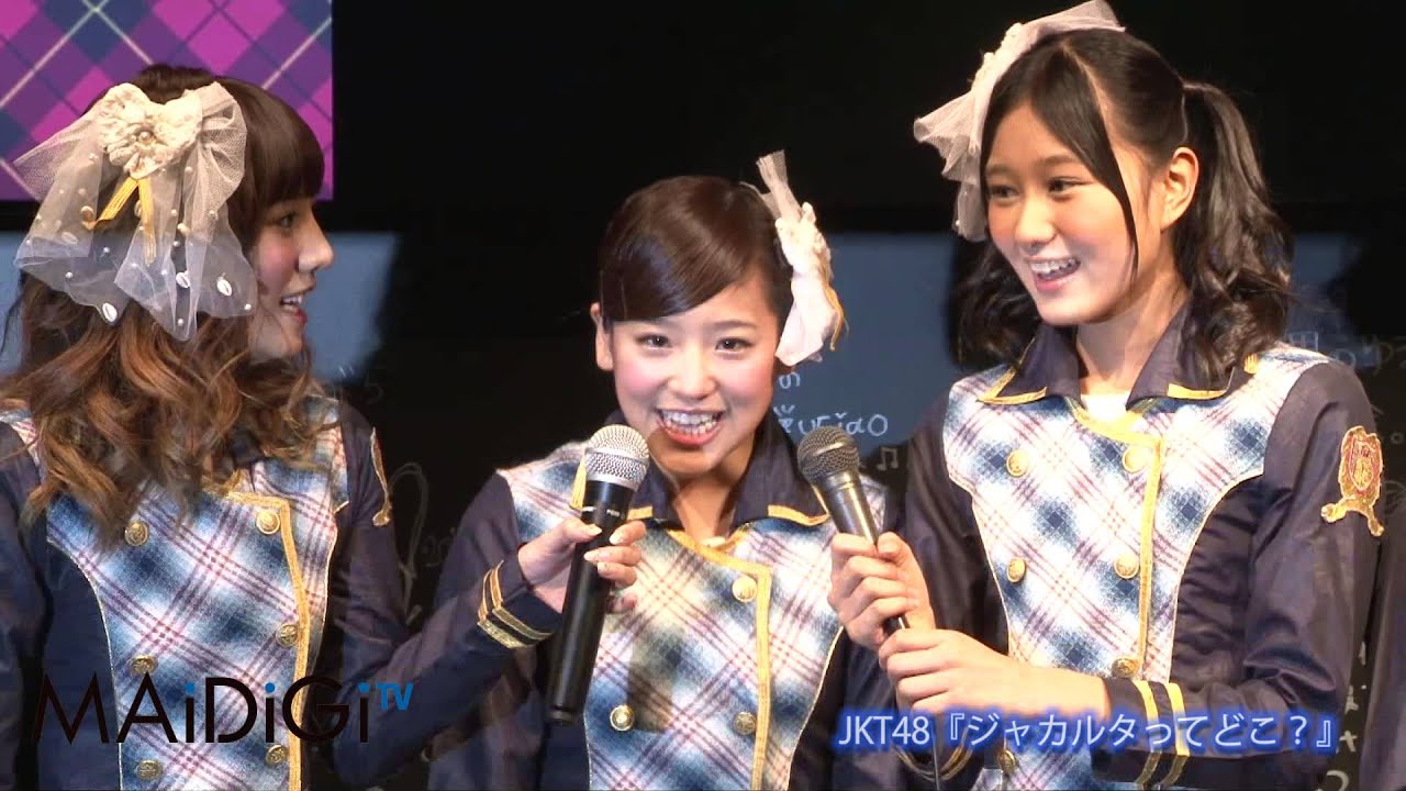 JKT48　　『ジャカルタってどこ？』　仲川決意を語る　#Aki Takajo and Haruka Nakagawa　#Japanese Idol