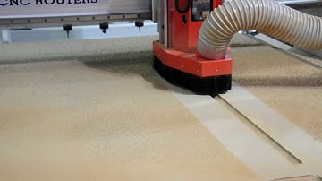 TigerTec ATC machine working on the MDF