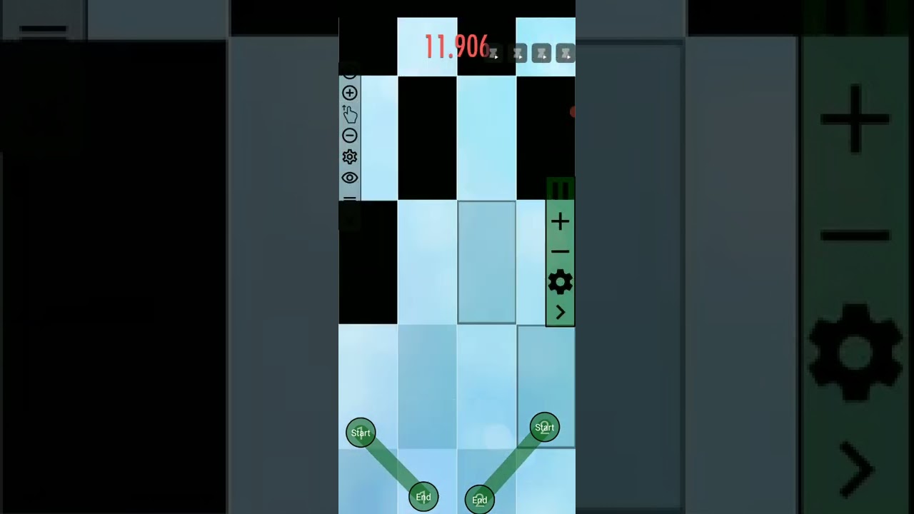 Piano Tiles 2 Beginner Double Tiles Record 19.189