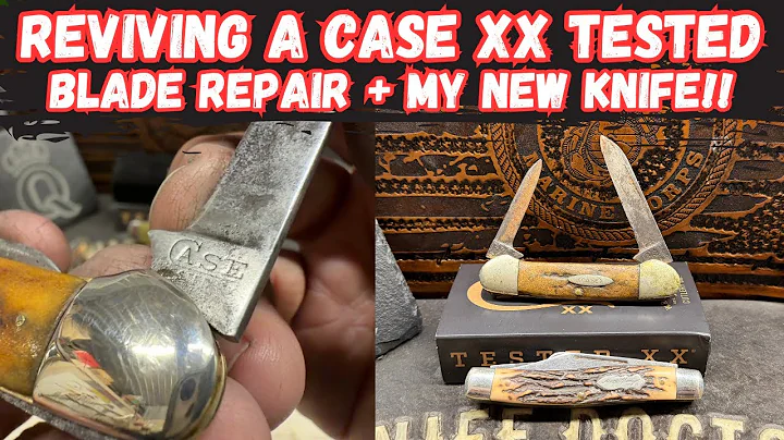 Reviving a Classic 100 Year Old Case XX + My New Knife!
