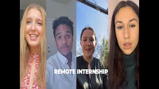 A Remote Internship Brought Their Careers to the Next Level