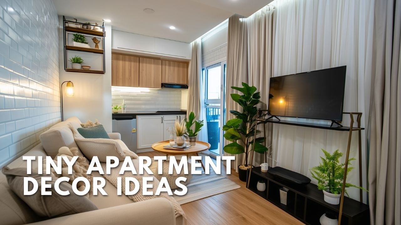 Tiny Apartment Decor Ideas for Modern Living That Combine Style ...