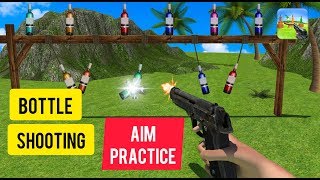 Bottle shooting expert 3D Game || Aim practice screenshot 2