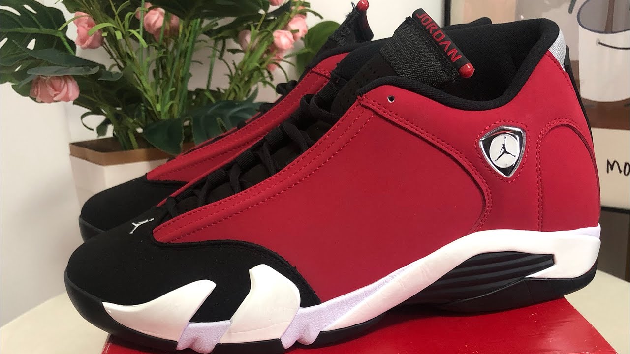 Air Jordan 14 Retro 'Gym Red' - YouTube