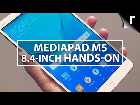 Huawei MediaPad M5 (8.4-inch) Hands-on Review - YouTube