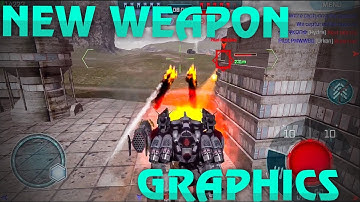 NEW WEAPON GRAPHICS - WAR ROBOTS TEST SERVER