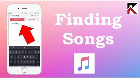 How To Find A Song in Apple Music