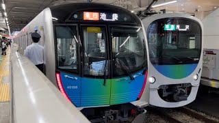 営業運転を開始した40000系40158編成