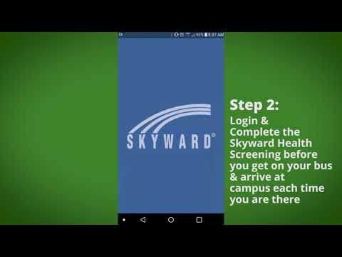 Skyward App Instructions