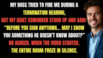 At My Termination Hearing, My Coworker Played a Video — Everyone Was Shocked by What It Revealed…