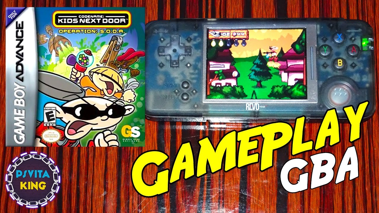 Codename Kids Next Door Operation S O D A Gba Revo K101
