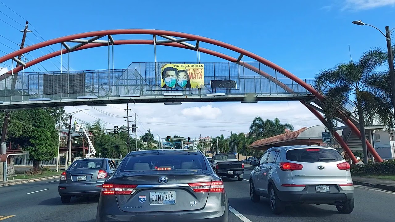 Bayamon a Isla Verde en Carolina,Puerto Rico