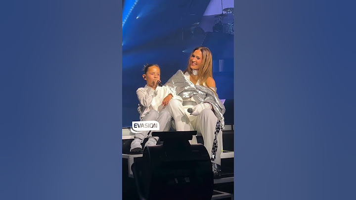 Vitaa et sa nièce chantent "Promets-moi"
