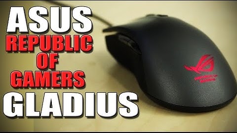 ASUS ROG Gladius Mouse - What makes it different?