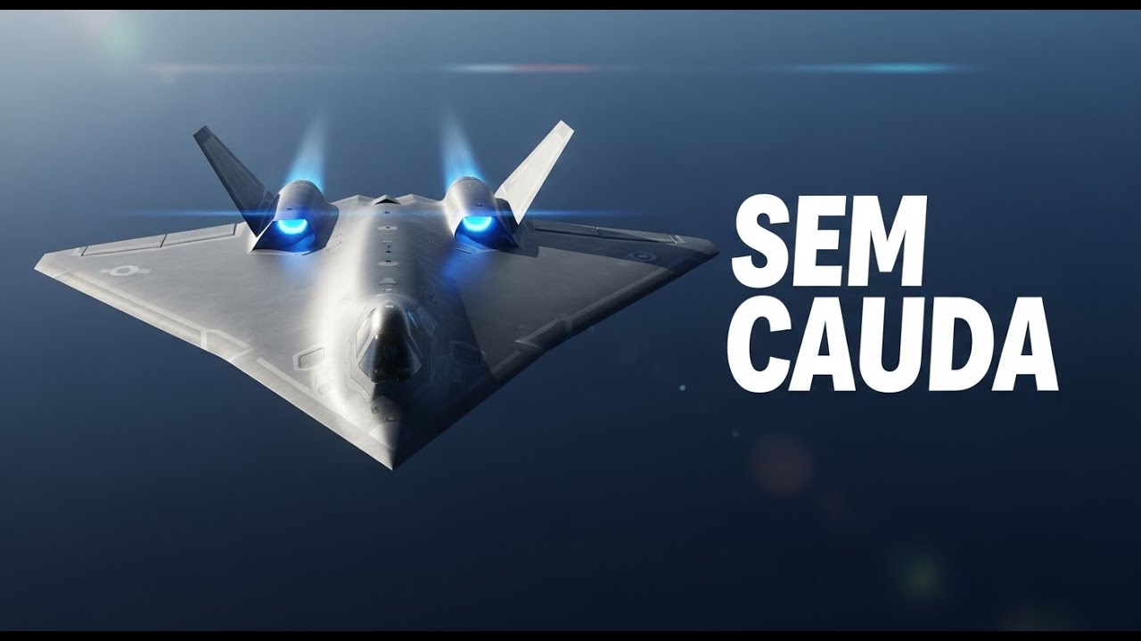 Por que aviões do futuro não terão cauda? O segredo do X-44 MANTA revelado