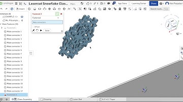Laser Cut Snowflake Mini-Challenge: Adding Snowflake to Class Doc