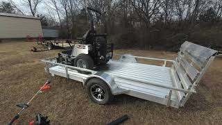 Dixie Chopper Silver Eagle 2550KW ZTR Handhelds Alum Trailer Pack