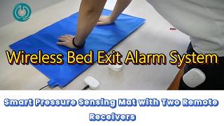 Bed Exit Alarm for Seniors – Stop Nighttime Falls Before They Happen! (Dementia & Elderly Safety)