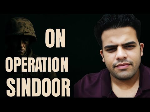 On IRRATIONALITY Of Operation Sindoor | Responding To Criticism of Sameer Rao On My Solutions
