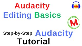 Audacity editing basics You MUST know - step-by-step Audacity tutorial - part 2