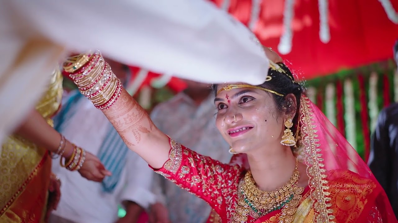 Ashwini Reddy & Jeevan Reddy Wedding Teaser Shot by Kranthi Photography 8688677746