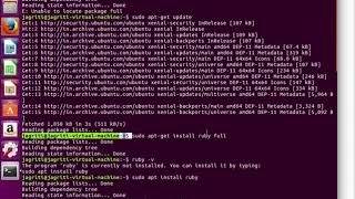 Install Ruby 2.3.1 on Ubuntu16.04
