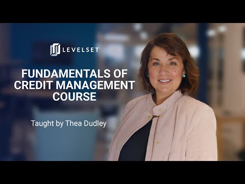 Learn the Fundamentals of Credit Management | Official Trailer | Thea Dudley | Levelset