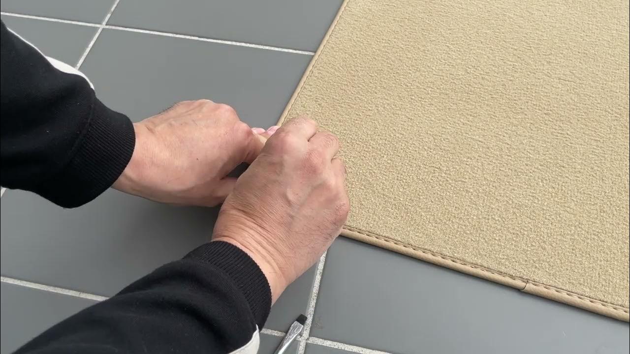 How to remove and install car mat clips YouTube