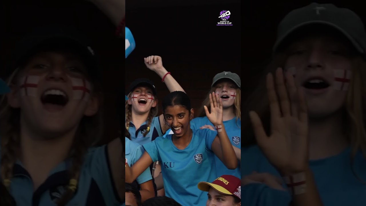 The sights, the sounds and the spirit of a #T20WorldCup evening at Lord's 🤩❤️