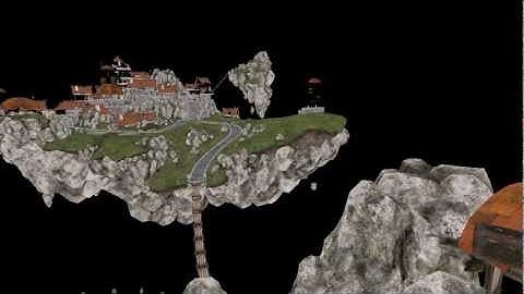 Step by step rendering of a single Unigine Heaven 4 frame with OpenGL (frame 038286)