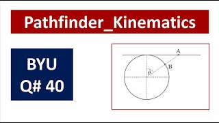 BYU-40 || Kinematics || Pathfinder