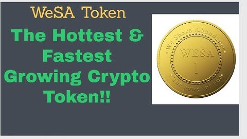 We Share Abundance (WeSA)Token - The Hottest & Fastest Growing Crypto Token!