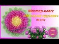 МАСТЕР КЛАСС "МОЧАЛКА КРУГЛАЯ" на руку. //  MASTER CLASS "ROUND WASHCLOTH" on the hand