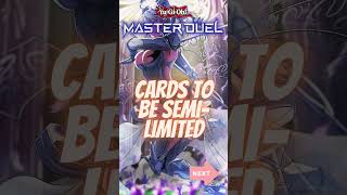 New Banlist  Rip Toadally Awesome And Union Carrier yugioh Master Duel shorts masterduel