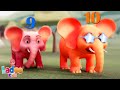 Ek Do Teen Hathi, एक दो तीन हाथी, Main Tota + Hindi Rhymes and Balgeet by Ladoo Kids