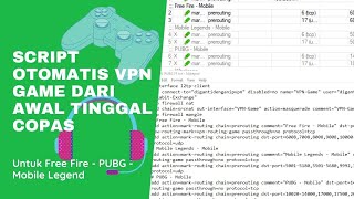 Script Otomatis VPN Game untuk Free Fire - PUBG - Mobile Legend screenshot 4