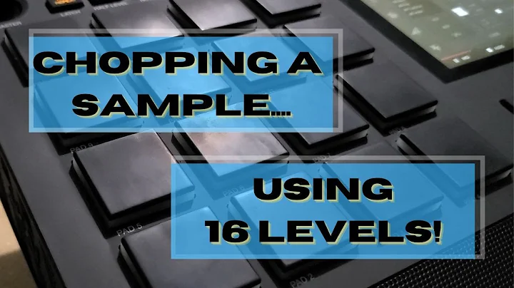 Found a new way to chop a sample, using 16 levels on MPC Live 2