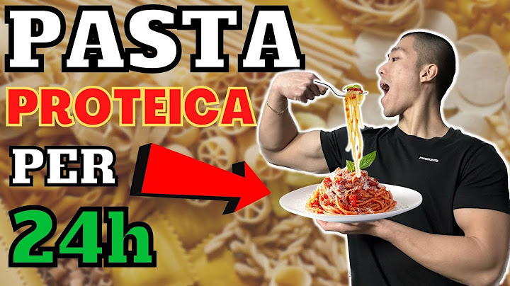 MANGIO SOLO PASTA PROTEICA per 24 ORE | Dieta Pastariana 🍝