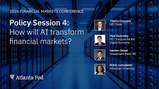 [FMC 2026] How will AI transform financial markets?