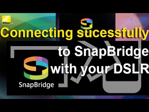 فيديو: هل يعمل SnapBridge مع كاميرا d5500؟