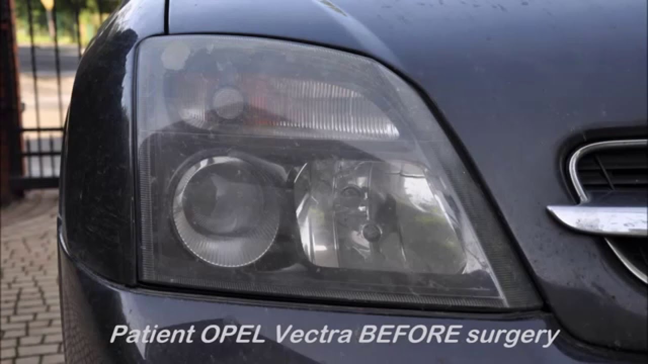Headlights Restoration Opel Vectra Headlights Restoration Opel Vectra