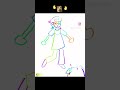 Animation of me dancing and my dog watching my footwork :3