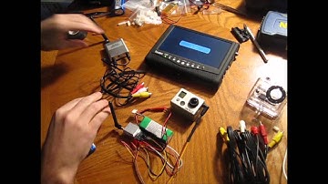 Hobby King 5.8GHZ FPV Setup Wiring Instructions Help Go Pro Hero 2