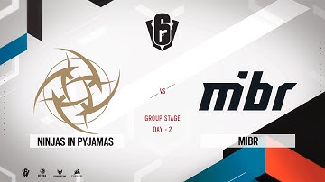 Ninjas in Pyjamas vs. MIBR : Six Invitational 2020 - Groupstage - Day 2